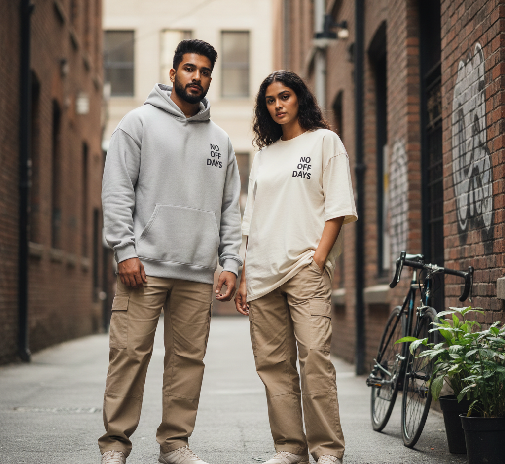 No Off Days Collection by TeePizzazz — Streetwear for the Hustle Mindset