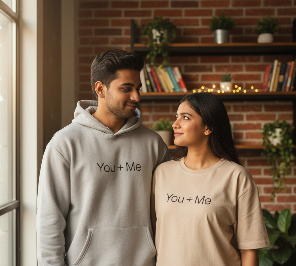 You & Me Collection by TeePizzazz — Matching Streetwear for Modern Couples