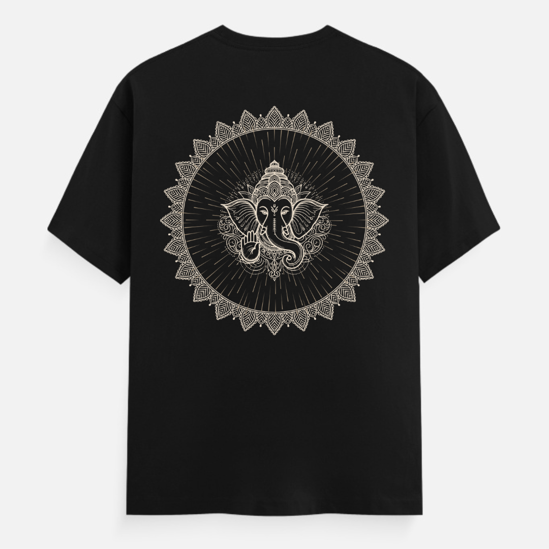 Ganesha Mandala Classic Crew T-Shirt