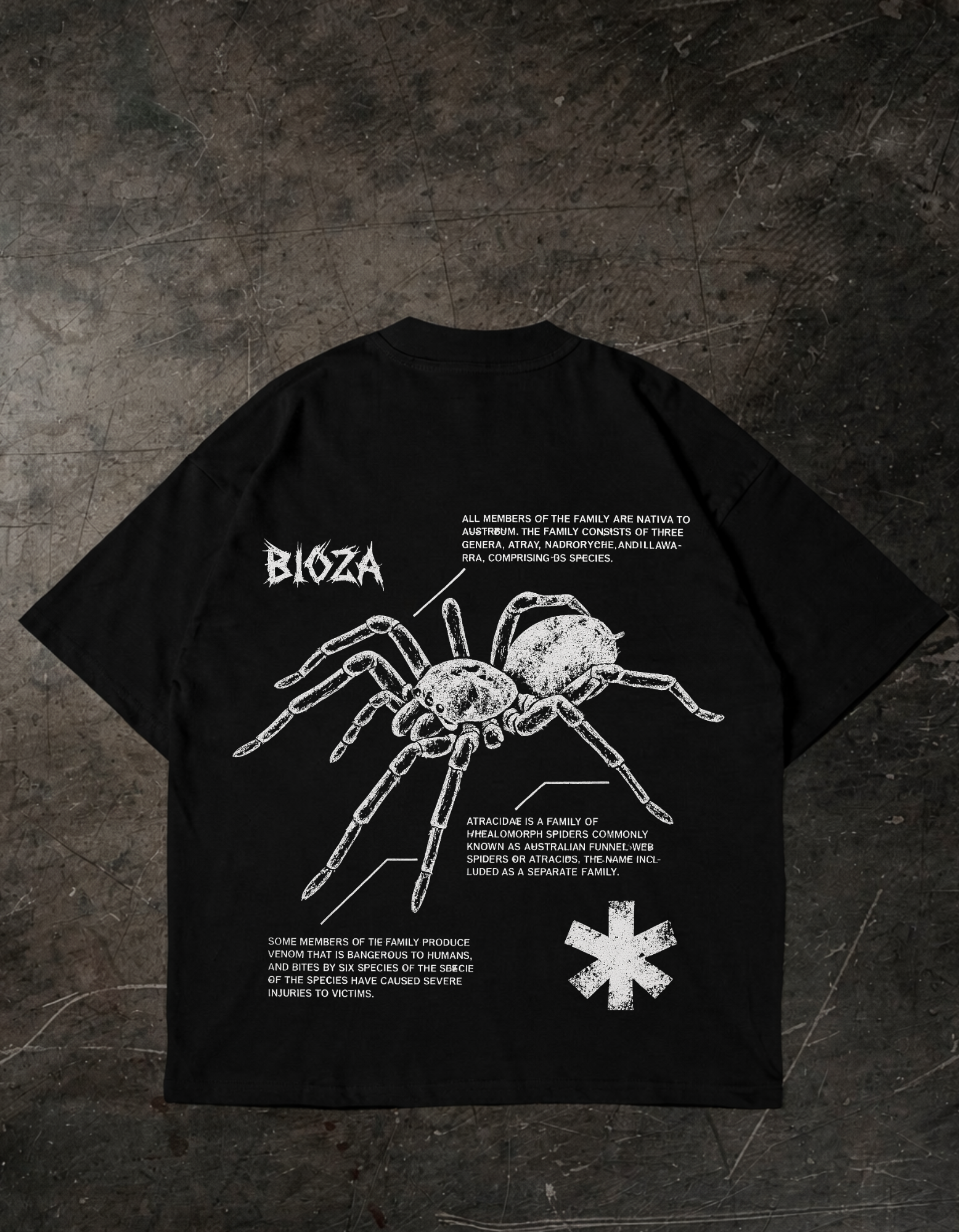 Spider Oversized T-Shirt