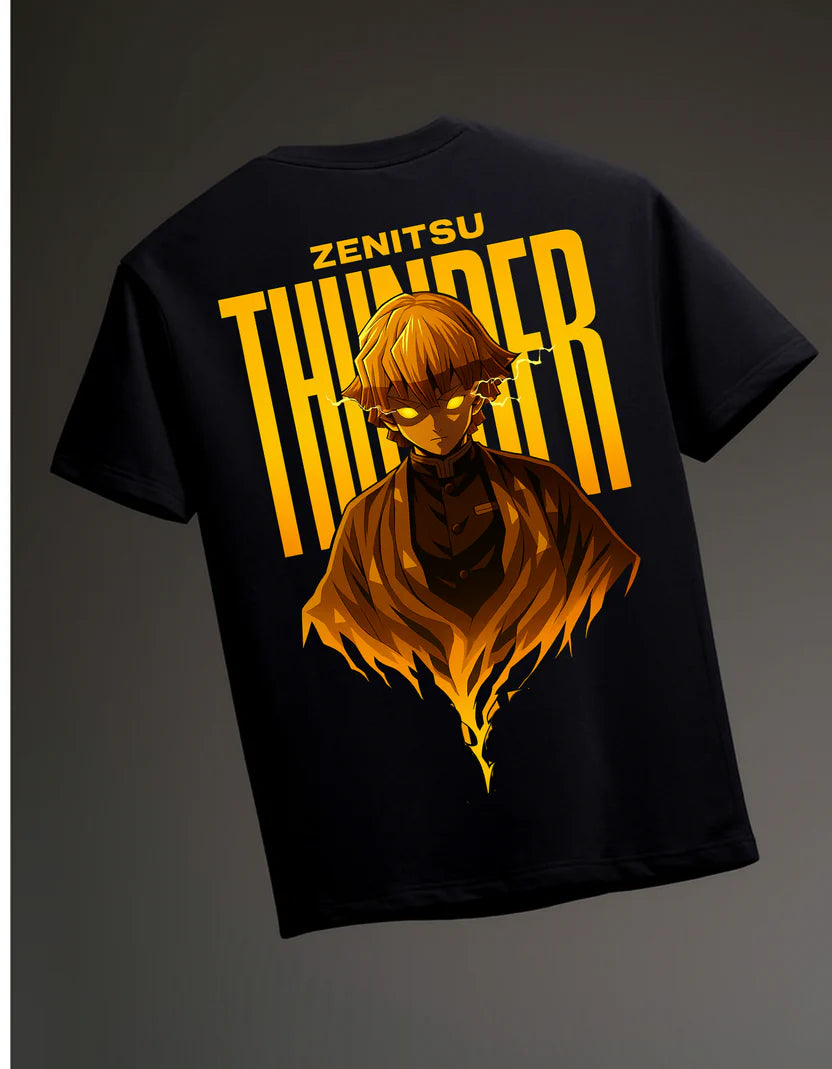Zenitsu  thunder breathing Oversized T-Shirt