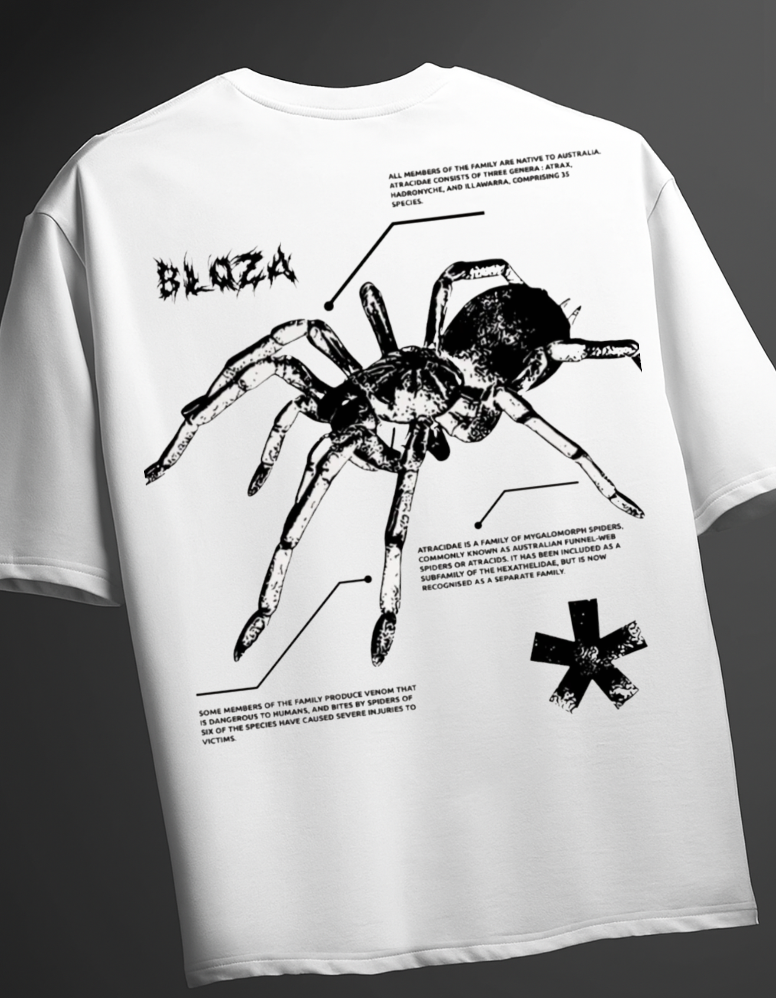 Spider Oversized T-Shirt