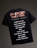 P POP Culture Karan Aujla Oversized T-shirt