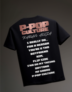 P POP Culture Karan Aujla Oversized T-shirt