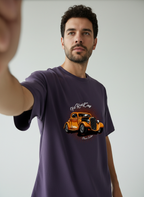 Hot Rod King Oversized T-Shirt | Vintage Classic Car Graphic Streetwear Tee
