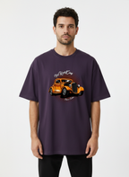 Hot Rod King Oversized T-Shirt | Vintage Classic Car Graphic Streetwear Tee