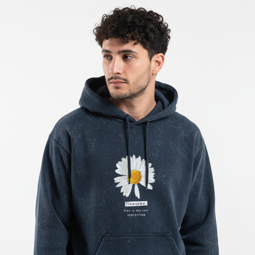 Flowsome Premium Acid Washed Hoodie