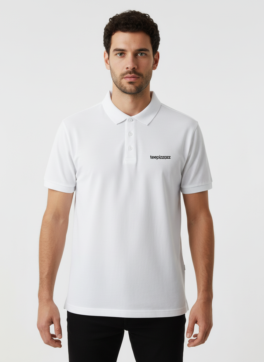 White Polo T-Shirt