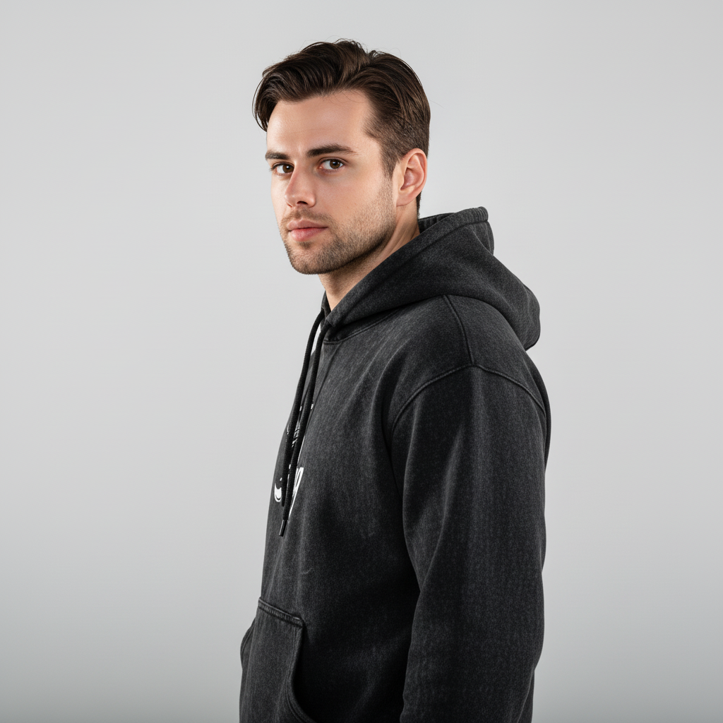 The King Premium Acid Washed Hoodie