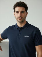 Navy Blue Polo T-Shirt
