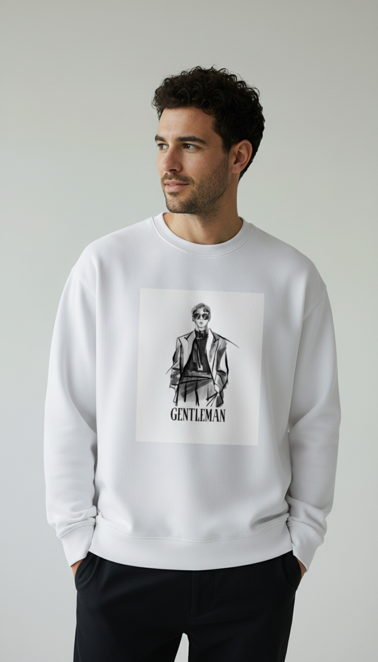 Gentleman Oversized Sweatshirt