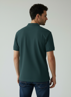 Petrol Blue Polo T-Shirt