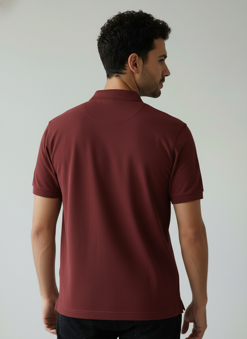 Brick Red Polo T-Shirt