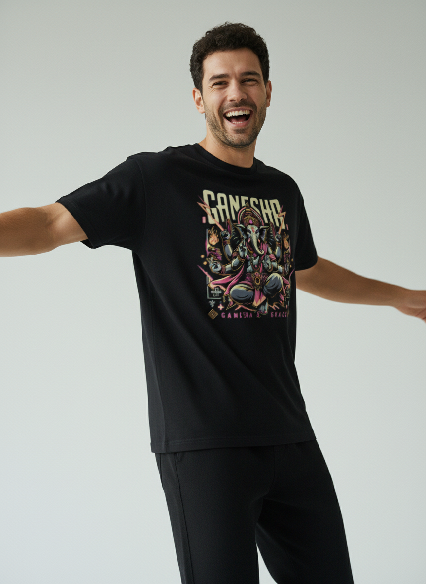Lord Ganesha Classic Crew T-Shirt