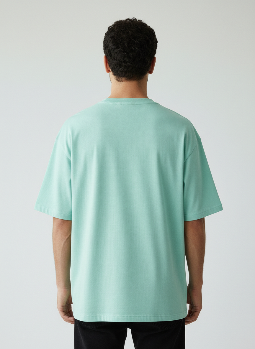 The End Terry Oversized T-Shirt | Minimal Streetwear Oversized Tee