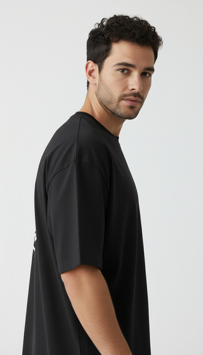 Stay Bold Terry Oversized T-Shirt