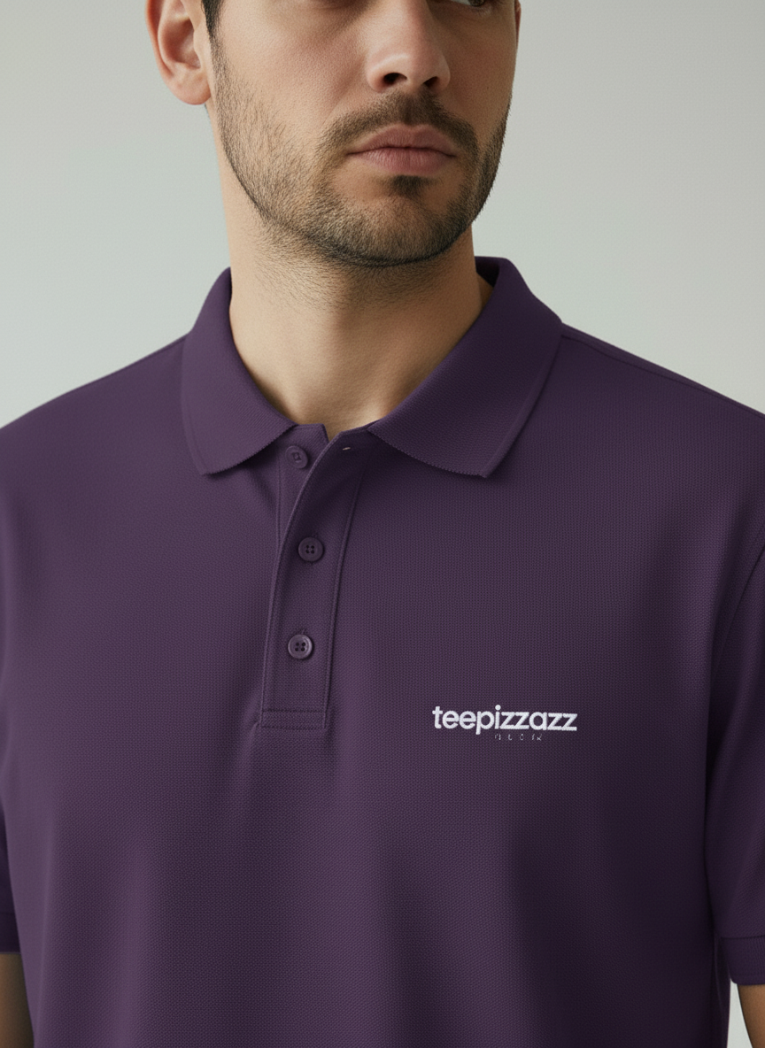 Purple Polo T-Shirt