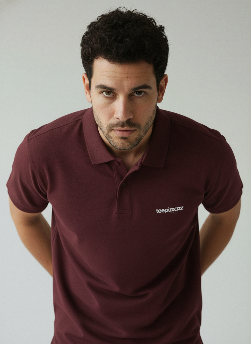 Maroon Polo T-Shirt
