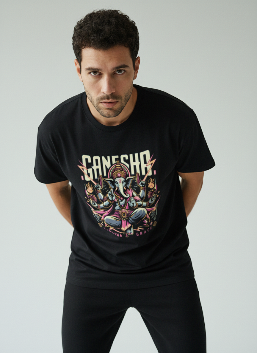 Lord Ganesha Classic Crew T-Shirt