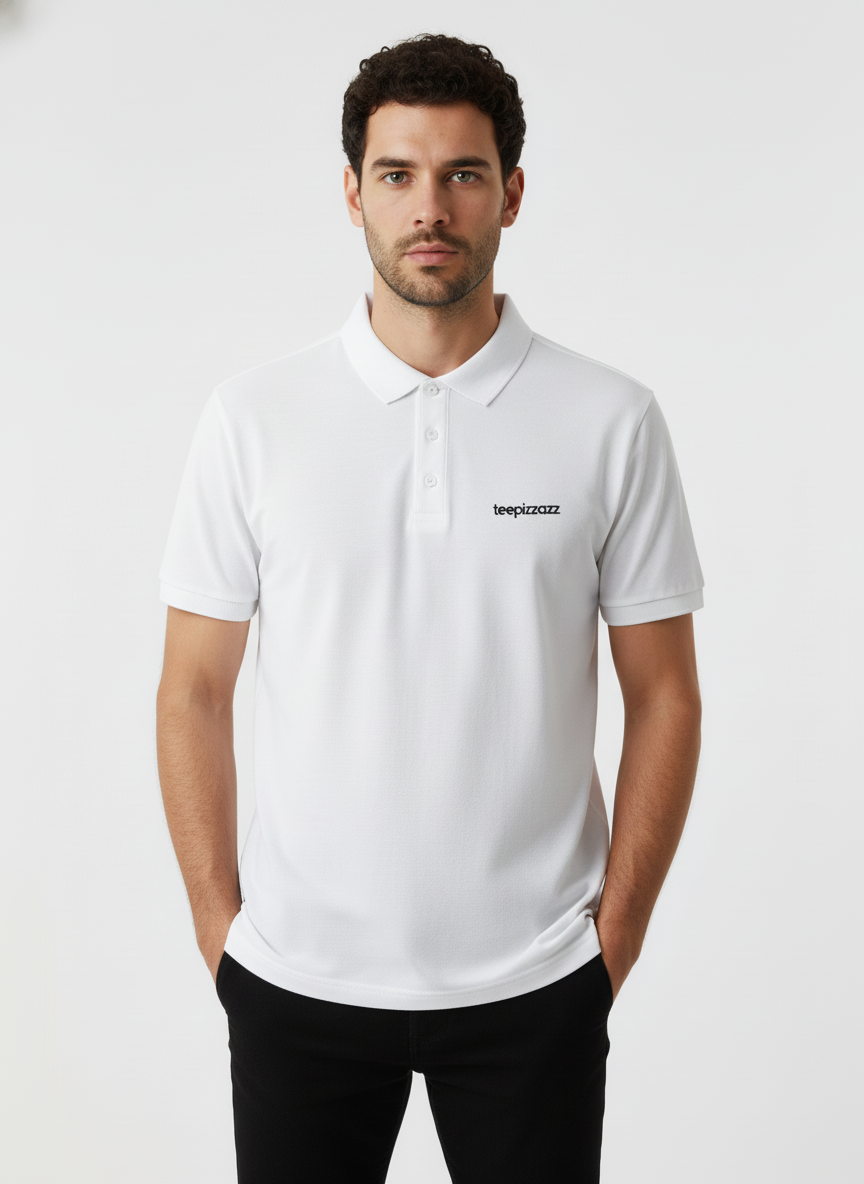 White Polo T-Shirt