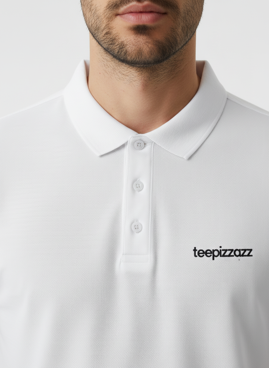 White Polo T-Shirt