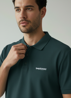 Petrol Blue Polo T-Shirt